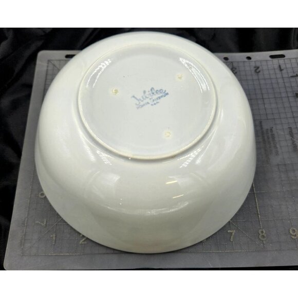 Homer Laughlin Jubilee 8” Vegetable, Salad Serving Bowl Gray Mid Century Modern - Picture 6 of 7